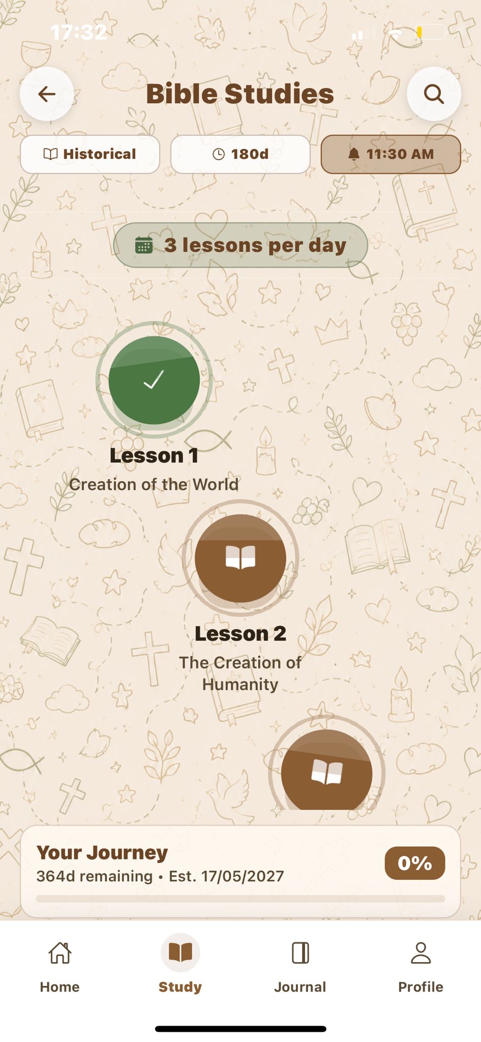 BibleSnap study screen